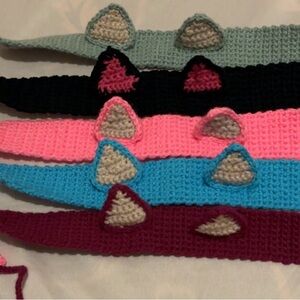 Crochet Kitty Kat Headbands